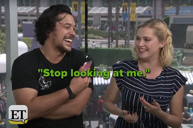When did eliza taylor and bob morley start dating Mature lesbian seduces