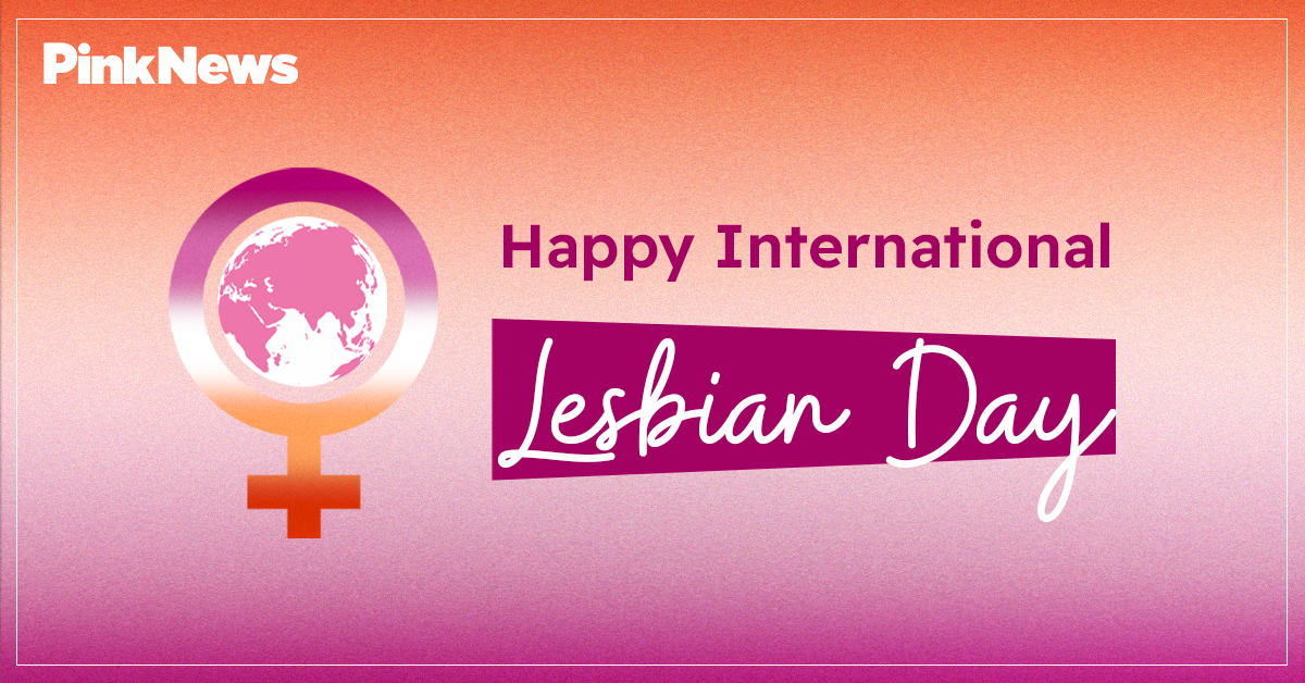 When is international lesbian day Sexy lesbian threesom