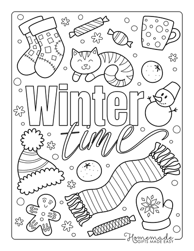 Winter adult coloring Thebestmsn porn