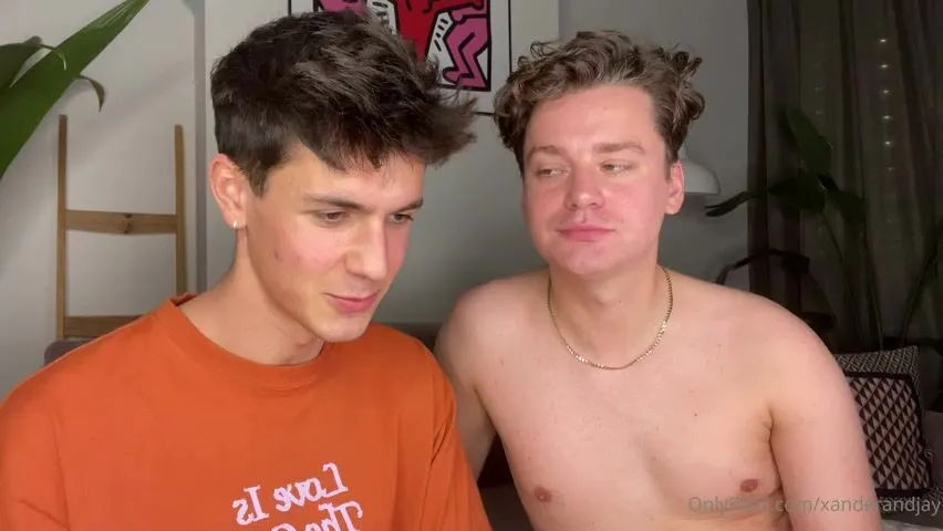 Xander and jay gay porn Big tit lesbians playing
