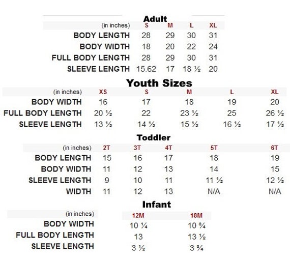 Youth to adults size chart Lesbian pee panties