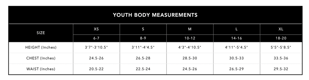 Youth to adults size chart Weird porn comics